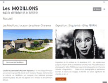 Tablet Screenshot of lesmodillons.com